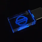 Usb-флеш-накопитель 128 ГБ с логотипом автомобиля NISSAN, 2,0 дюйма, со светодиодной подсветкой, USB-флеш-накопитель 32 ГБ, 16 ГБ, 8 ГБ, 4 Гб, лучший подарок