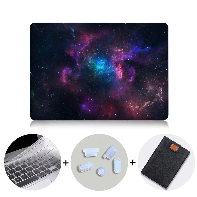 MB03 MTT чехол для ноутбука Звездное небо для Macbook Pro Air retina 11 12 13 15 16 с сенсорной панелью для macbook Pro 13 15 дюймов A1989 A1990 - Цвет: MB03