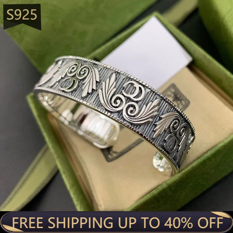 

Женский и мужской браслет из серебра 925 пробы