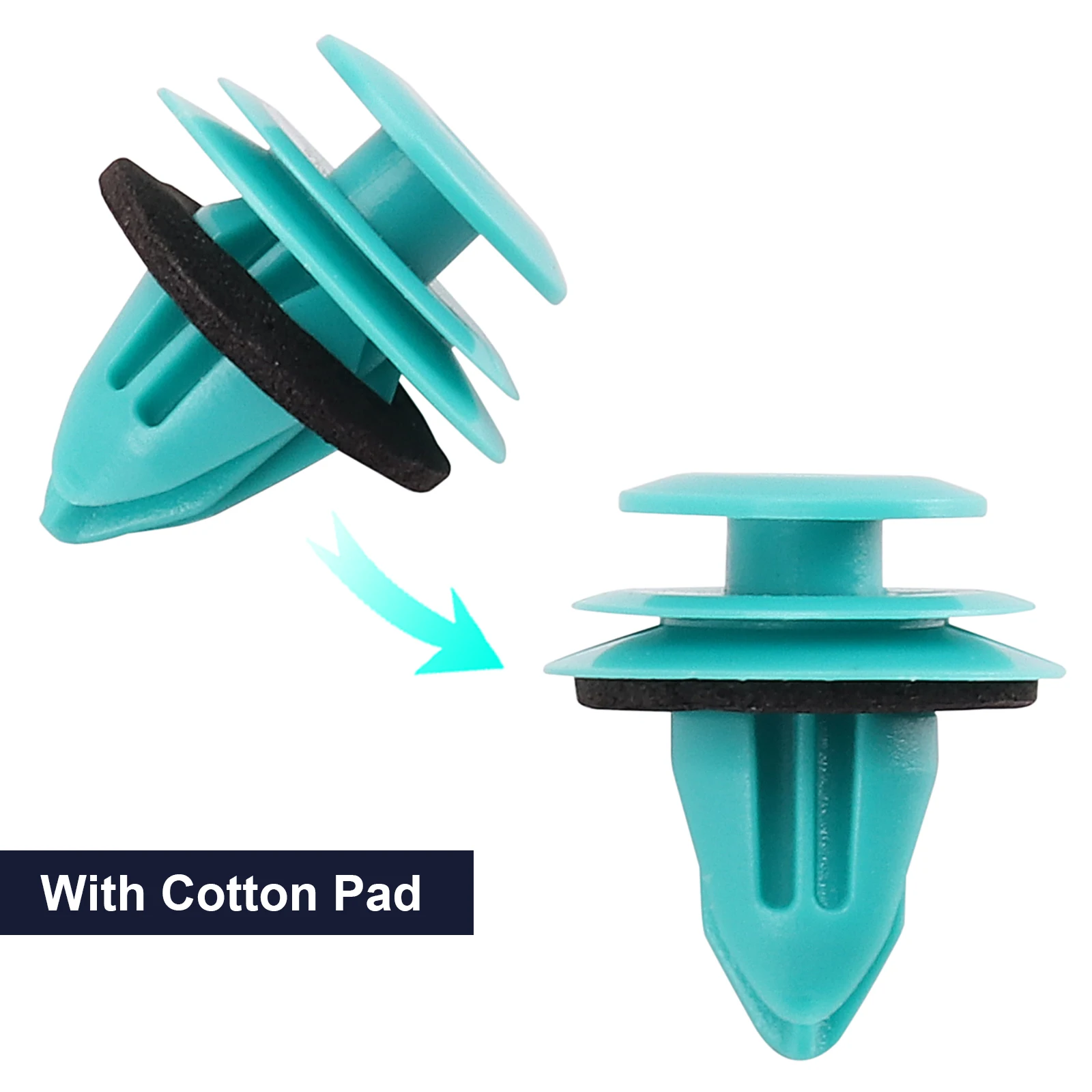 50 шт. отделка дверной панели зажимов фиксатор отделки для Toyota Tacoma Tundra Camry Corolla Avalon