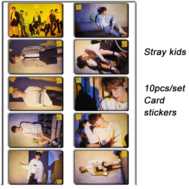 10 шт./компл. Стикеры для фотографий в стиле K-POP | Канцтовары офиса и дома