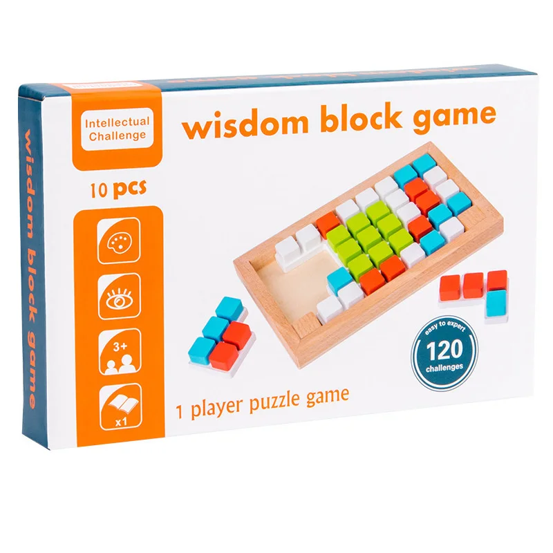 

Direction Arrow Wooden Blocks Game Cube Kids Toddler Toys Juguetes Madera Montessori Blocs En Bois Brinquedo Educativo