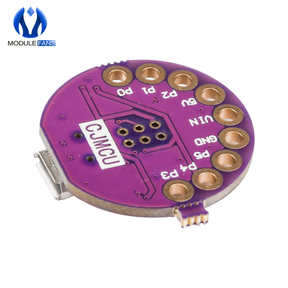 Макетная плата LilyTiny LilyPad ATtiny85 с Micro USB переносной модуль для Arduino программируемое