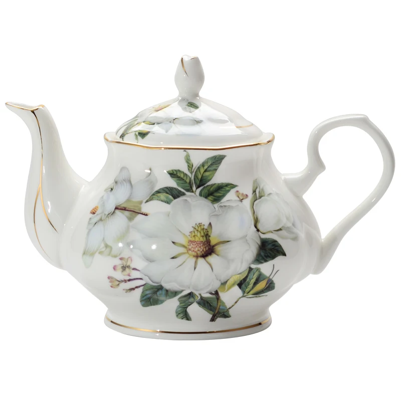 

Continental Coffee Maker Bone China English Afternoon Tea Tea Set Household Large Capacity Filter Ceramics