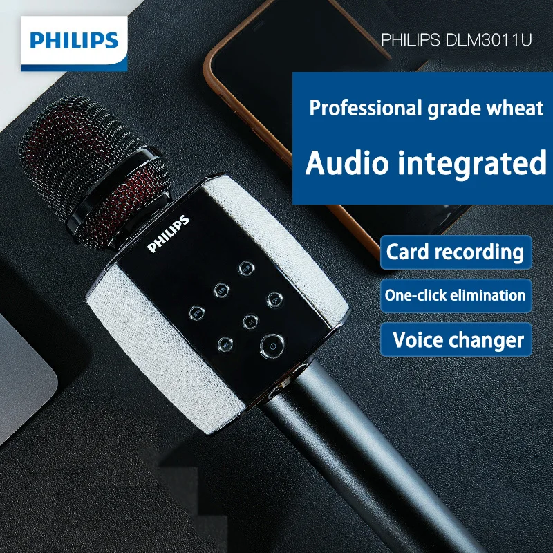 

Audio Microphone Integrated Microphone Mobile Phone Wireless Bluetooth KTV Home Outdoor Handheld Condenser Microphone