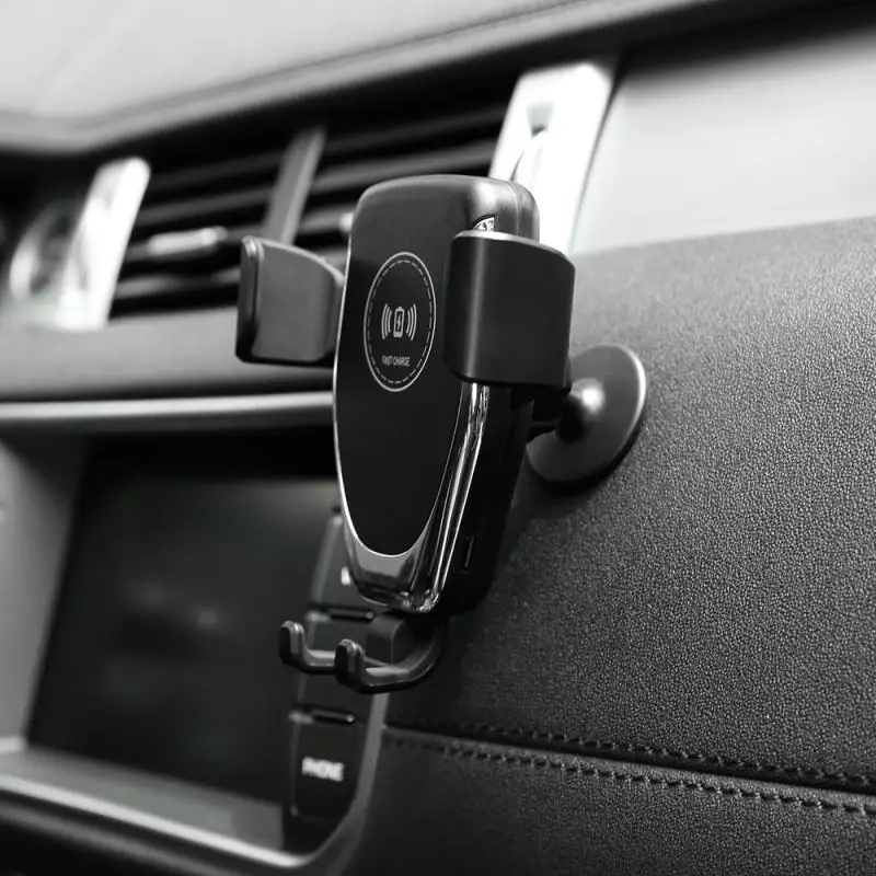 

Car Wireless Charger QI Wireless Charger Fast Charger Car Mount Holder Stand For IPhone XS Max Samsung Car Accessories
