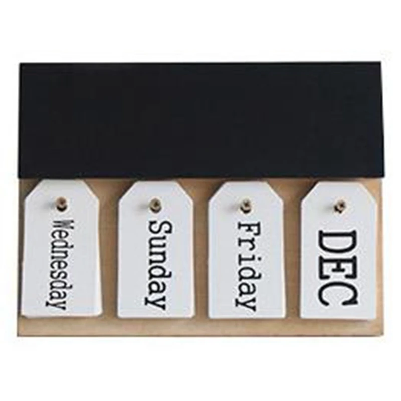 

Card Perpetual Calendar Desktop Hanging Date Cards Ornament Wall Desktop Calendar for Office Cafe Home Decoration