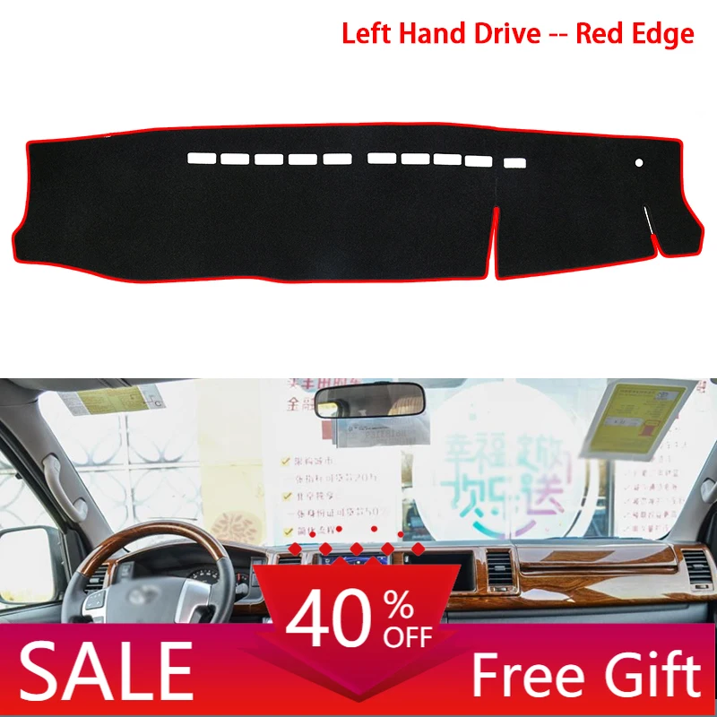 Противоскользящий коврик для приборной панели Противотуманные фары Toyota HiAce Commuter