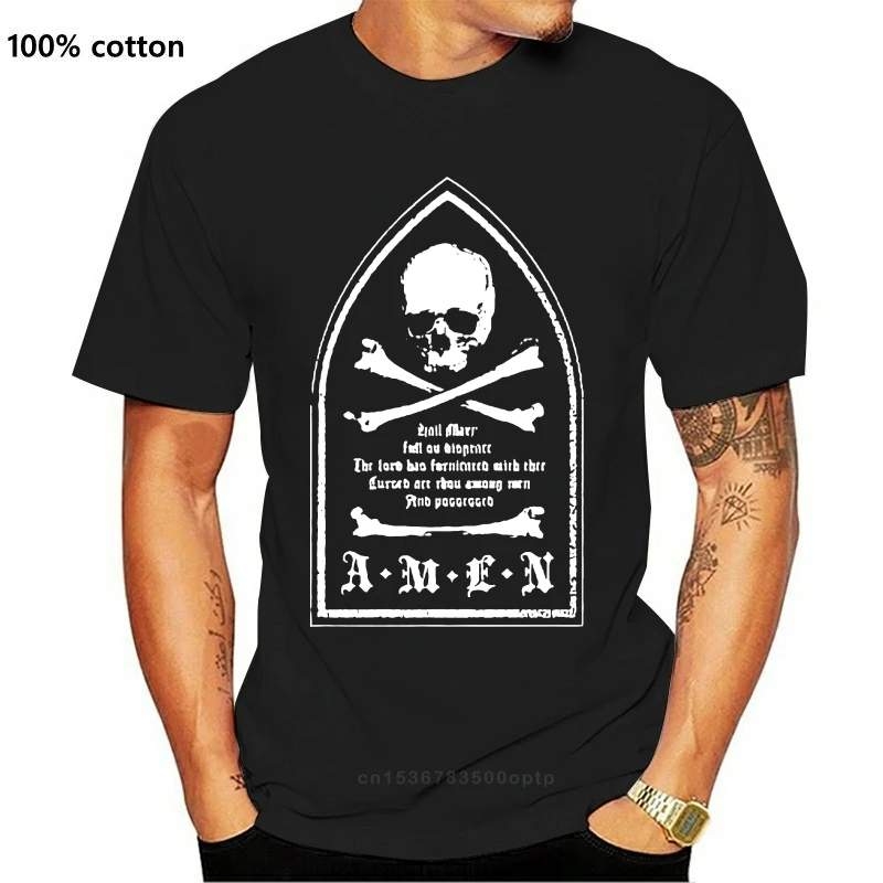 

New Top Tee Behemoth Amen Men T Shirt