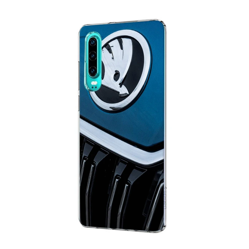 10 Мобильный телефон чехол для телефона чехол для huawei Коврики 30 20 10 Pro Lite Y6 Y7 Y9 Nova 2 3 2i 3i 3 4 5i оболочки мультфильм автомобиля Skoda - Цвет: 10
