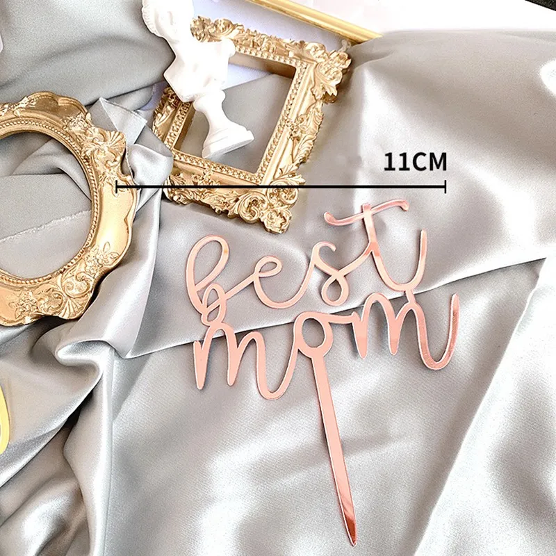 Украшение для торта в форме сердца розовое золото 1 шт. | Дом и сад