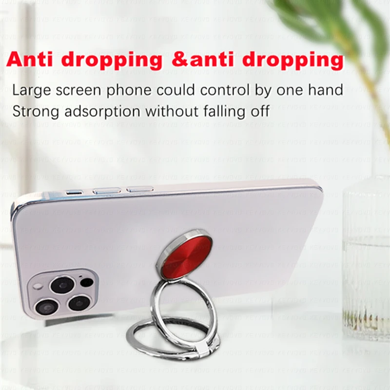 360 Rotation Foldable Mobile Phone Stand Back Ultra Thin Ring Holder Multi Angle Portable Desk Finger Kickstand Universal | Мобильные