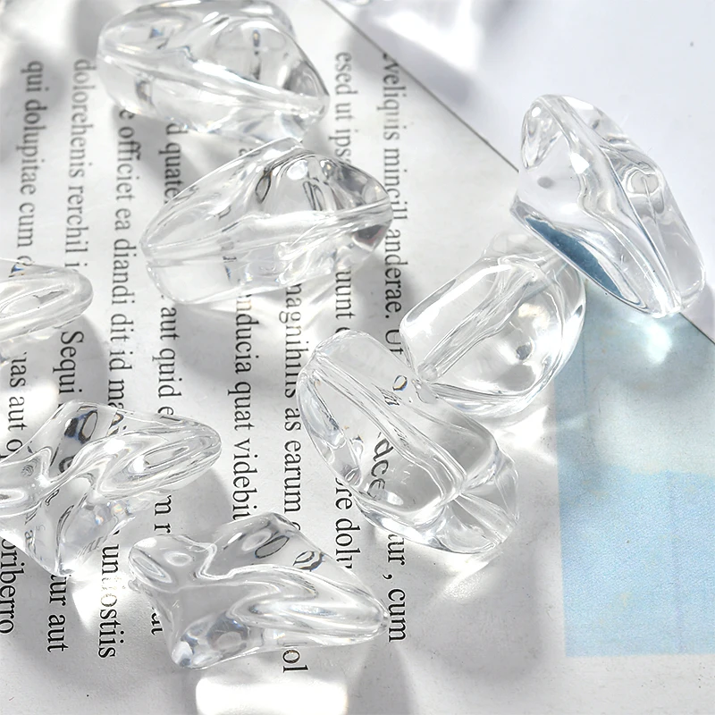 Серьги из акрилового материала ручной работы сделай сам имитация необычного