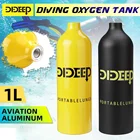 DIDEEP 1 л баллон для подводного плавания, мини кислородный резервуар, респиратор для подводного плавания, дыхания, Bucear buceo, оборудование для дайвинга