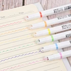 Ручка гелевая, 36шт.упак. мм, с волнистыми линиями