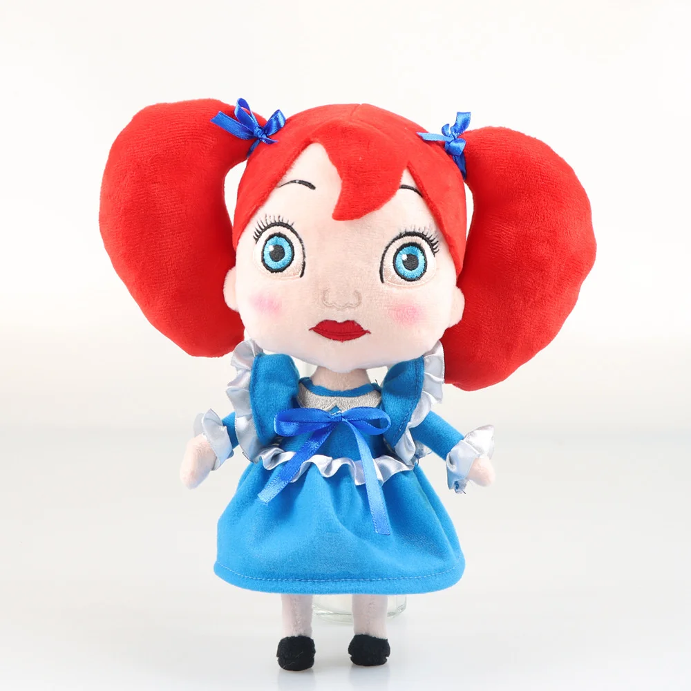 Huggy Wuggy-mu&ntilde;eco de Peluche de amapola para ni&ntilde;os, mu&ntilde;eco de felpa de personajes de juego de terror, juguete de miedo, juguetes suaves para regalo de Navidad-4