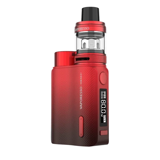 Серебристый и серый Vaporesso Vape SWAG 2 комплект с коробкой Mod NRG ПЭ бак распылитель GT 4 сетки Катушки основной аккумулятор пара электронная сигарета - Цвет: Серебристый и серый