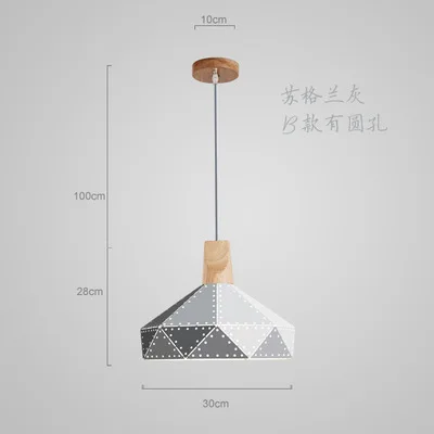 Новинка 3d светодиодные подвесные светильники алмазная металлическая