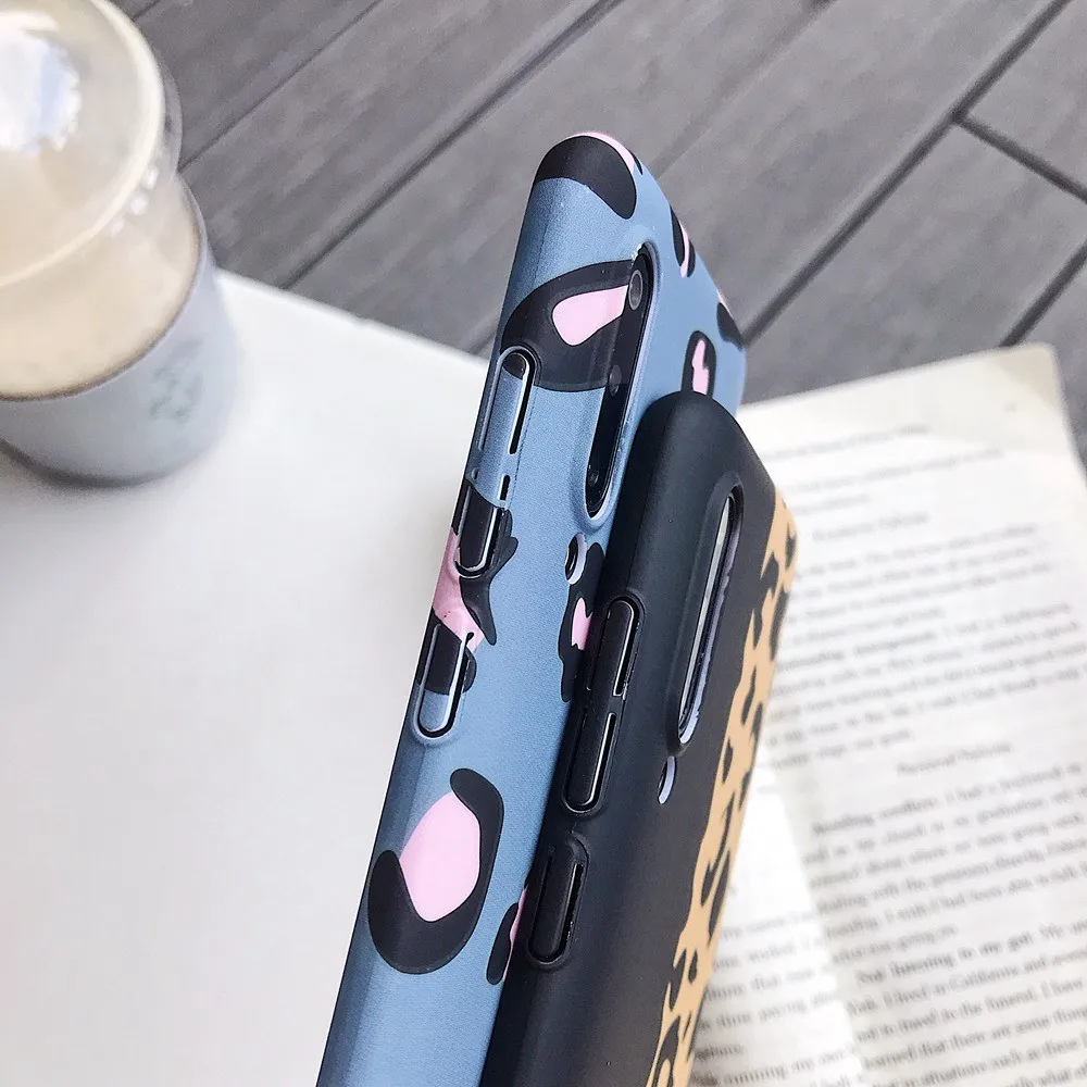 Чехол с леопардовым узором KISSCASE для Xiao mi Pocophone F1 9 8 9SE 8SE Жесткий ПК светящийся