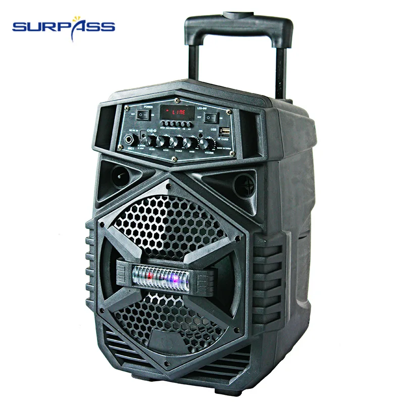 Цифровой стереопроигрыватель с прозрачными звуками уличный динамик проводным