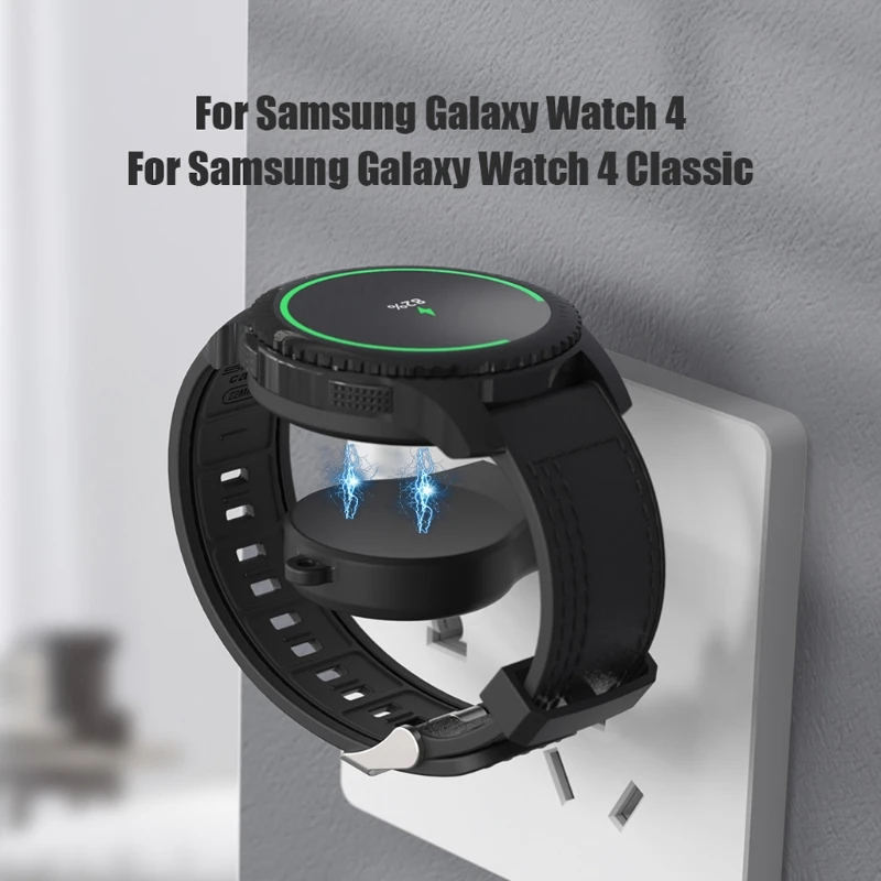 Зарядное устройство USB для часов совместимое с Samsung Galaxy Watch 4 Classic 42 мм 46 диаметром 40