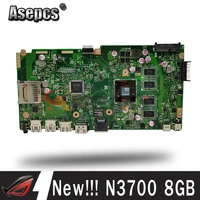 akemy new x540sa motherboard for asus vivobook x540sa x540s f540s laptop motherboard tested 100 mainboard w n3700 8gb ram