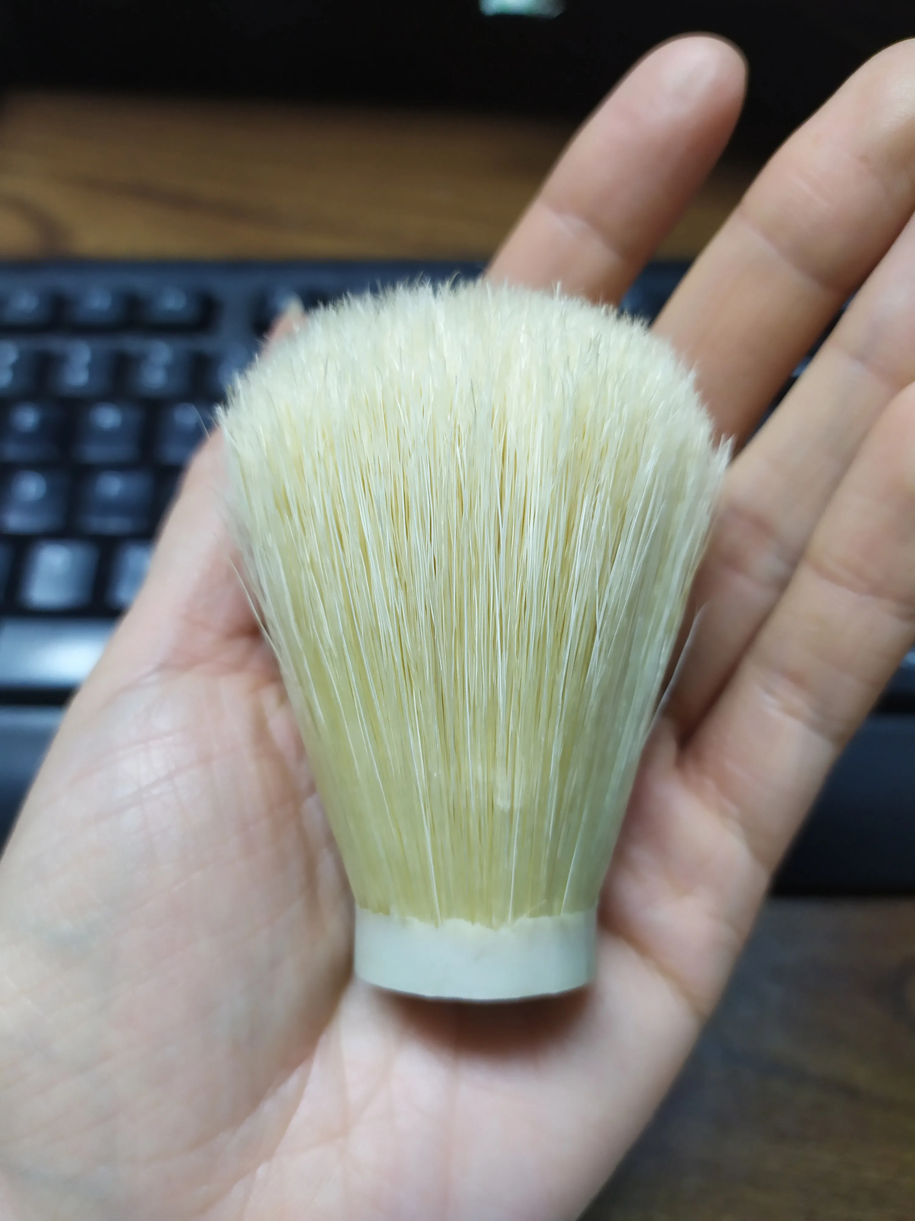 25.5mm(height 72mm) OUMO щетка-Кабан щетина волос узел кабан Щетка Для Бритья узел - Цвет: 25.5mm(height 72mm)