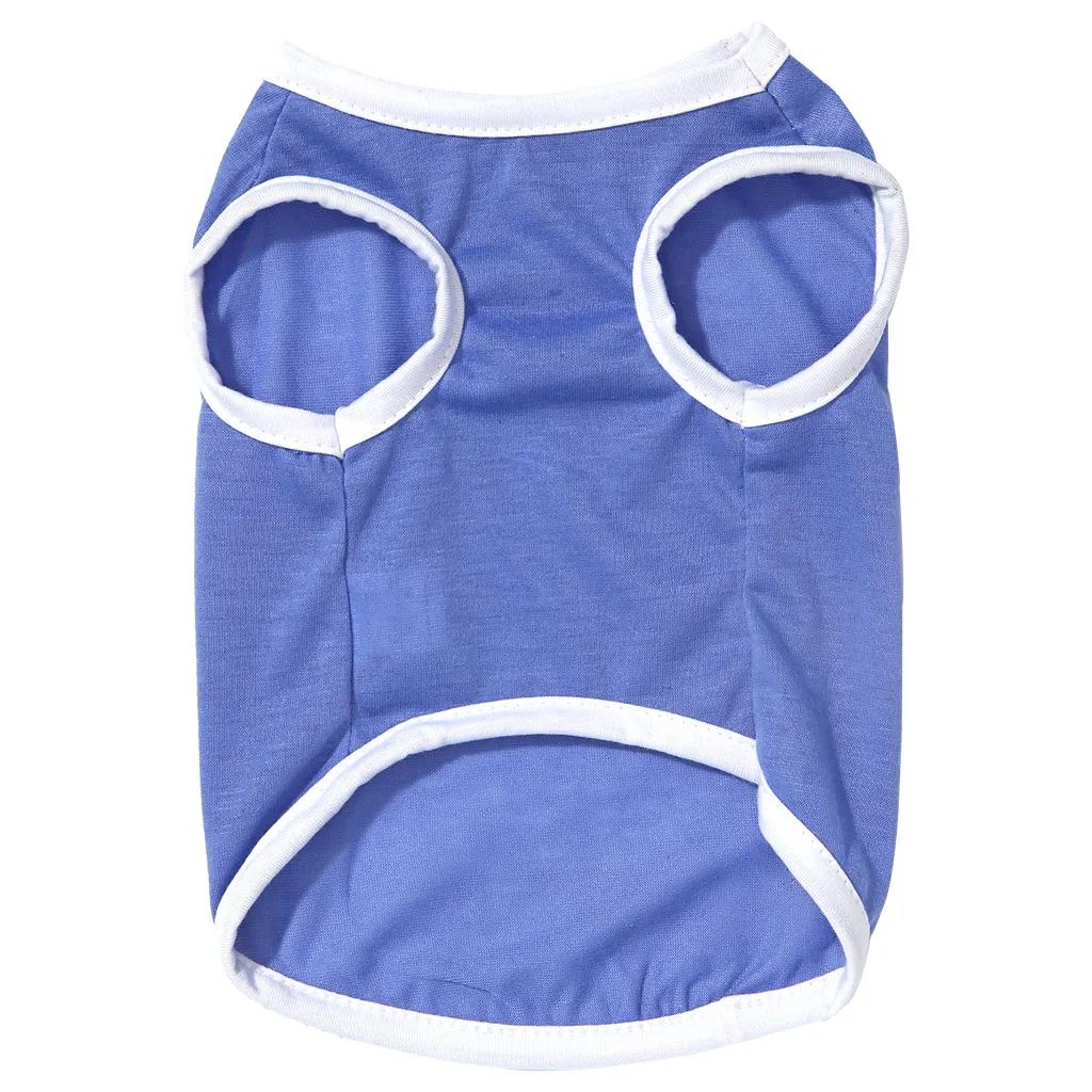 Розовая синяя футболка для домашних питомцев жилет на день рождения весенне