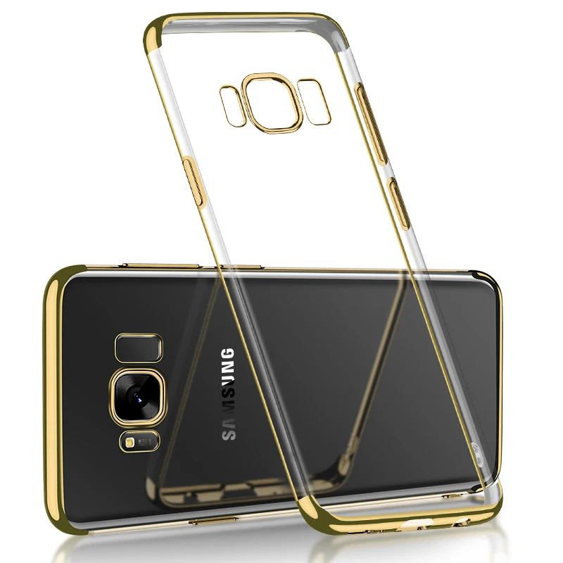 Прозрачный чехол с покрытием для Samsung Galaxy A10 A40 A50 A70 A20 A30 S10 S8 S9 Plus S10e A20E M20