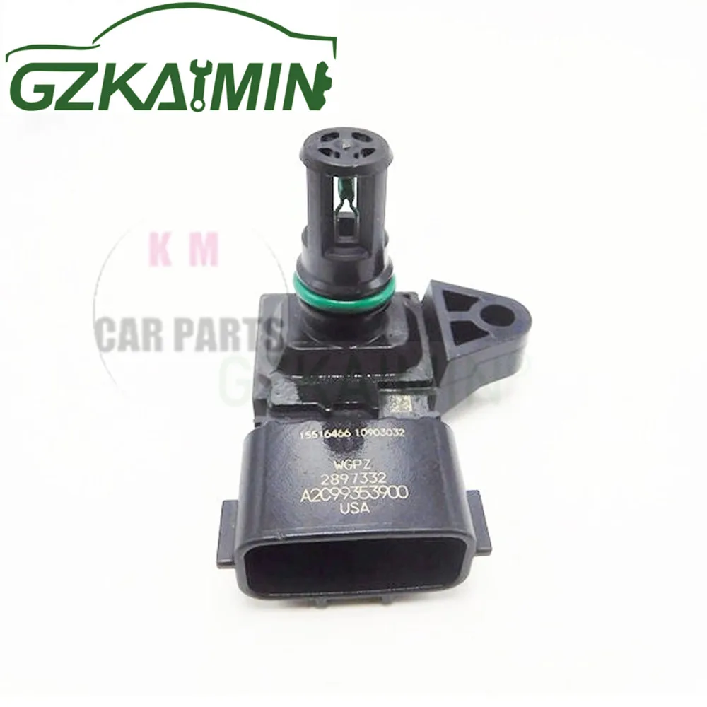 Новый датчик температуры и давления 5 2 бар для Cummins M11 ISC ISL ISM 5WK96802 2872784 4921324 км |