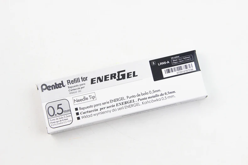 Pentel Energel X Сменный Наконечник иглы LRN5 Сменные гелевые чернила Подходит для BLN75/105 0 5