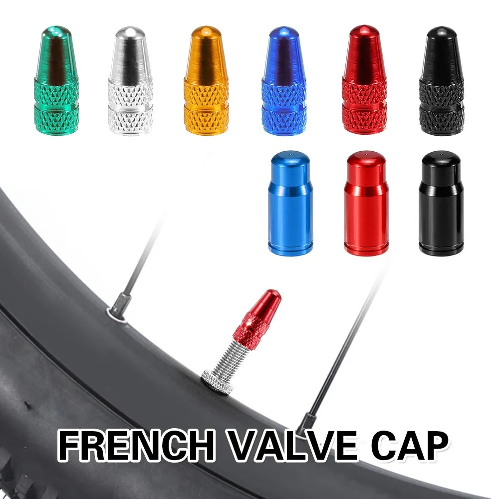 

4Pcs Classical Bicycle French Tyre Air Valve Caps Dust Cover