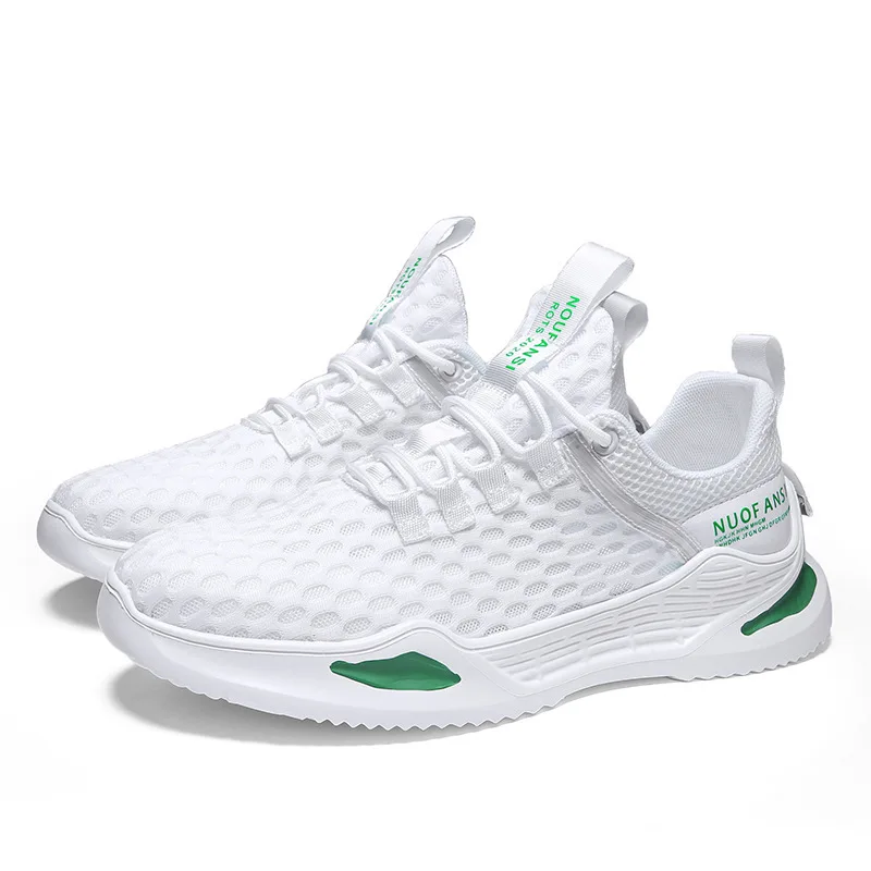 

Women's Running Sneakers Men's Casual Sports Shoes Mesh Breathable Comfortable Slip-on Shoes Summer Outdoor Tenis Footwear Men