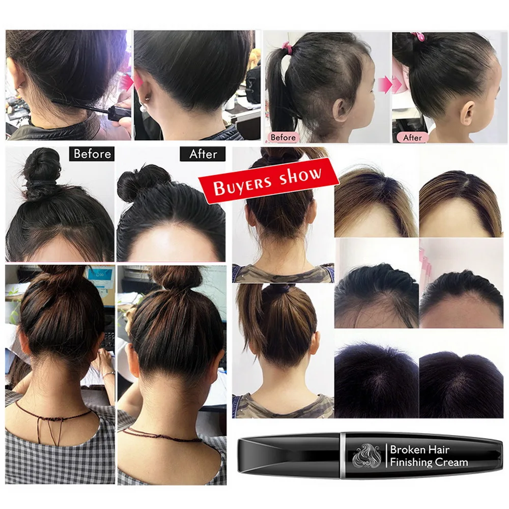 Увлажняющий крем для волос Небольшой сломанный укладки сильный стиль ощущение