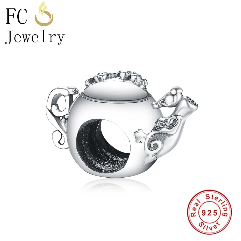 FC ювелирное изделие, браслет Pandora, 925 серебро, мультяшное животное, мини мышка, розовый цвет, эмаль, бисер, изготовление, Берлок - Цвет: FC0121
