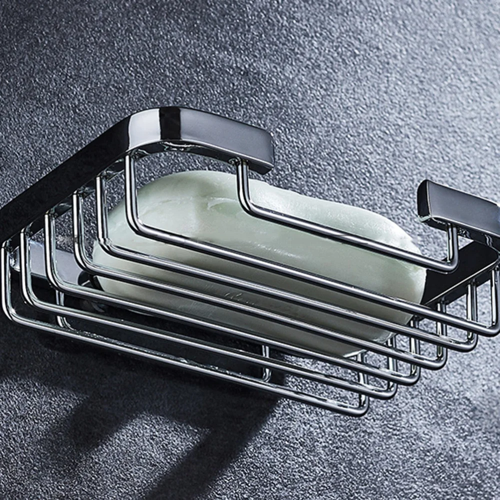 

Stainless Steel Soap Box Wall Mounted Soap Box Bathroom Soap Storage Box