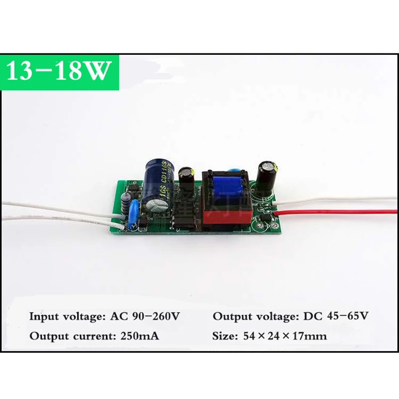Usb кабель 1 шт-1-24 Вт Светодиодный светильник драйвер трансформатор Вход AC90-260V