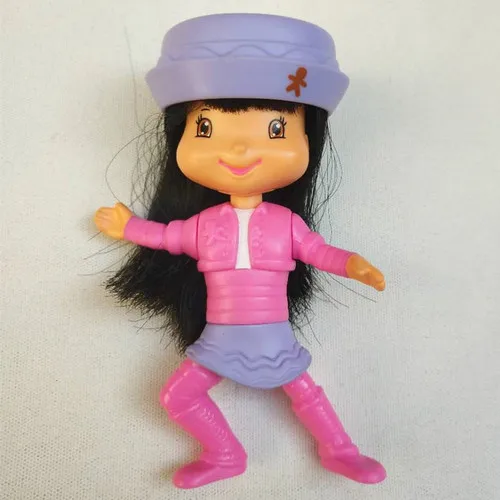 Клубничный торт dollsmcdonald's Product Bratz Кукла Принцесса Девочка 10 см Фигурки игрушки для детей - Цвет: Коричневый