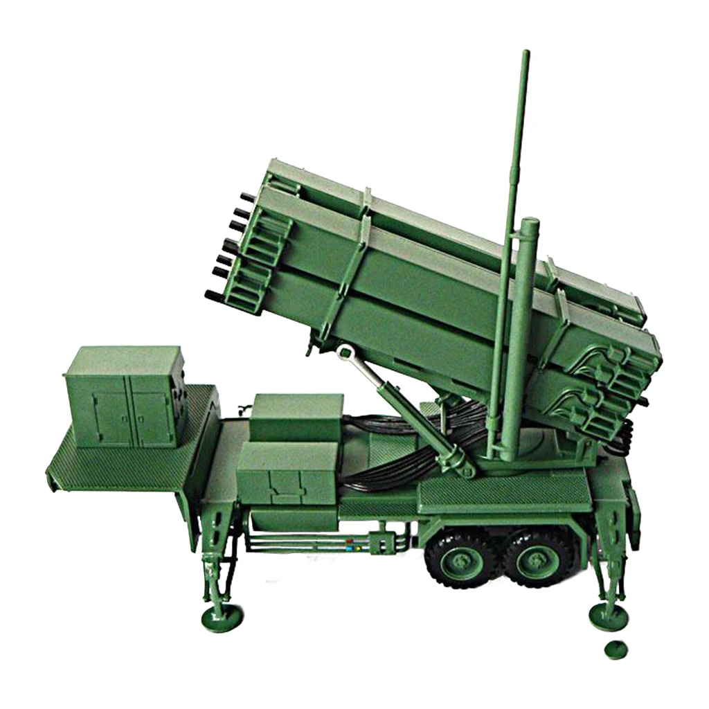 

1:72 Diecast USA PAC-3 Patriot Missile 4D Military Vehicle Model Display Toy