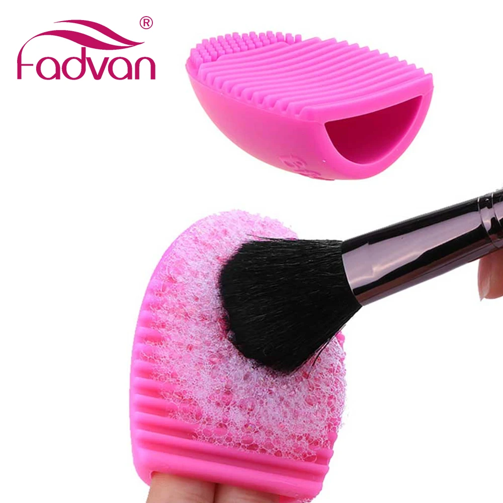 Fadvan силиконовая щетка для макияжа инструменты мытья косметики кисти скребковая