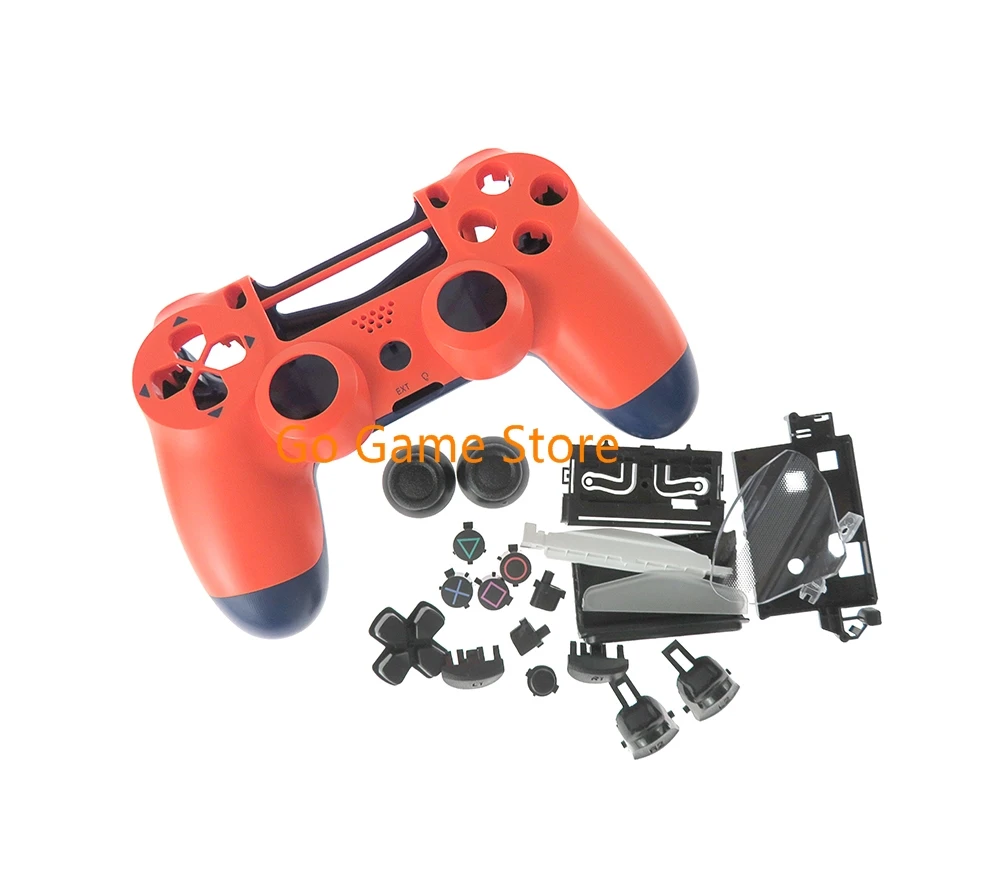 Мягкий Сменный Чехол для контроллера PS4 Pro 4 0 1 комплект полная оболочка и кнопки jds