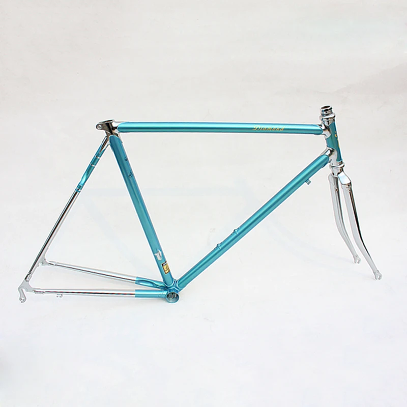 DIY 700 C рама 48 см 50 52 54 56 58 Рейнольдс 525 хромолибденовая стальная Фиксированная Рама
