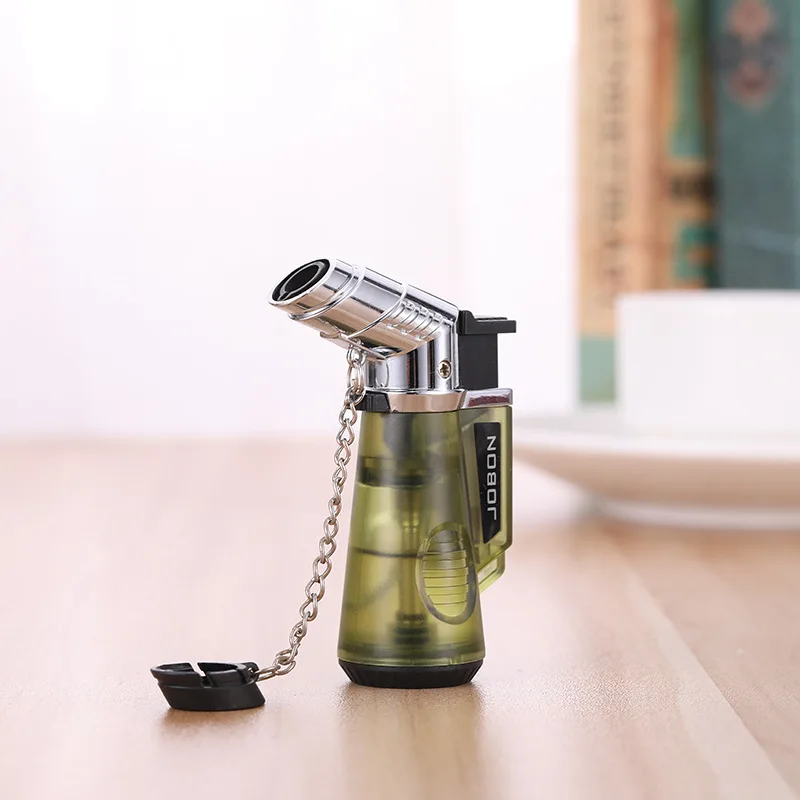 Мини-зажигалка Jobon струйная зажигалка с бутановым пламенем надувная