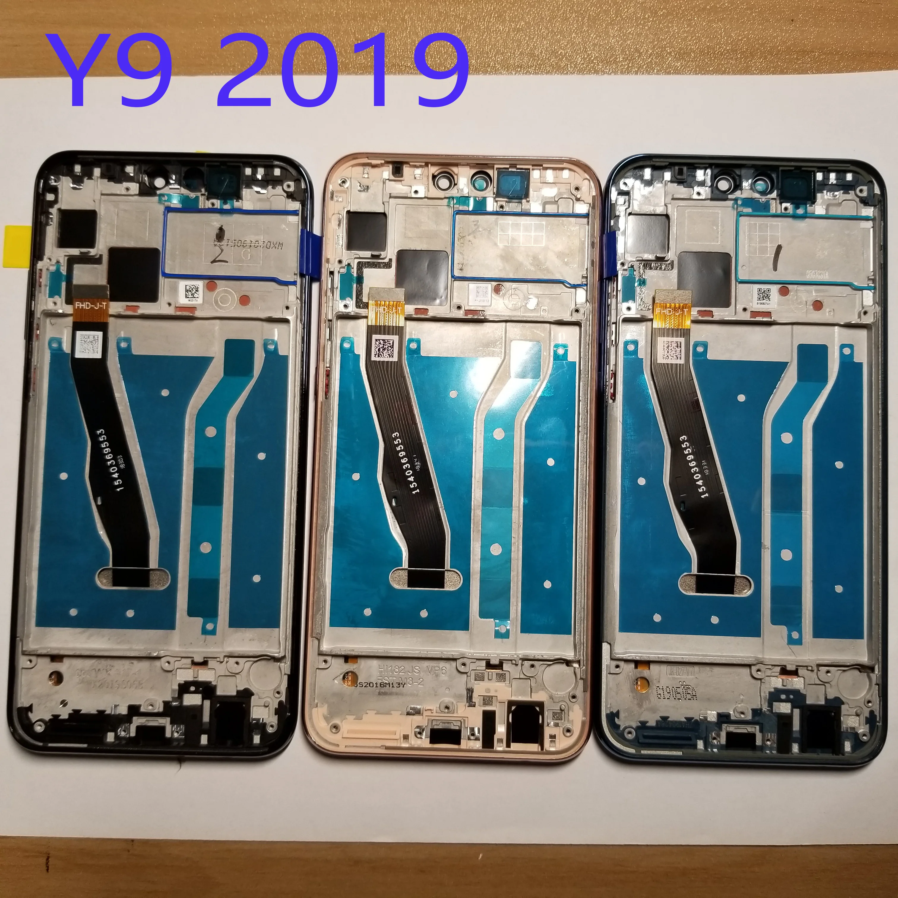 С рамкой 6 5 &quotдля huawei Y9 2019 JKM-LX1 JKM-LX3 ЖК-дисплей сенсорный экран дигитайзер