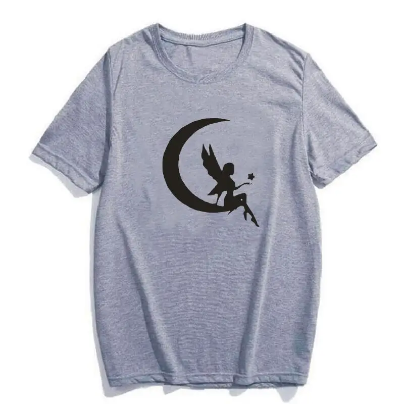 Футболка в стиле Харадзюку женская модная футболка с принтом сказочного ангела