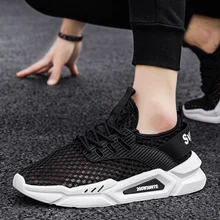 Fashion Summer Breathable Mesh Hollow Couple Casual Sneakers Mens Womens Running Shoes Unisex Sport Shoes Zapatos Deportivos