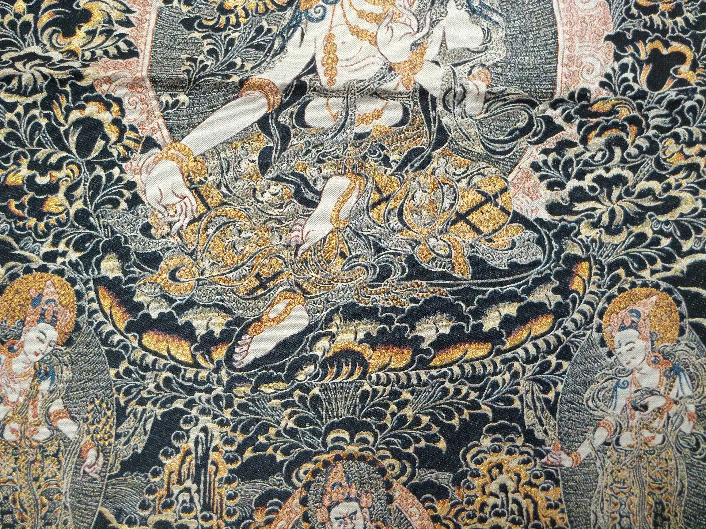 36 &quotтибетский с тканевым верхом вышитыми шелк Буддизм зеленый Тара Tangka Фреска