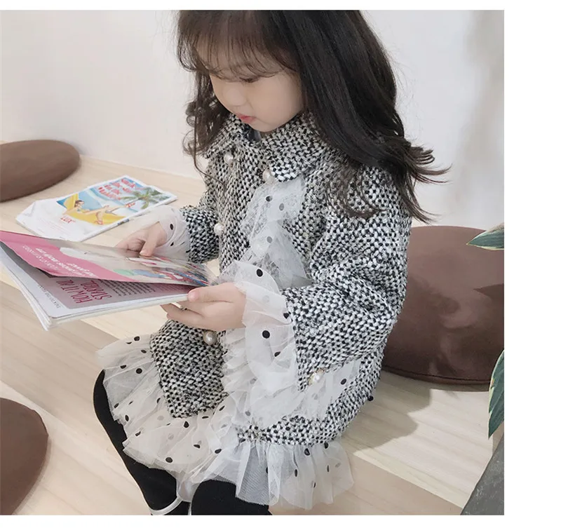 LILIGIRL/брендовая куртка для девочек; модная праздничная одежда принцессы; Новинка года; детская верхняя одежда; пальто для детей; весенние куртки