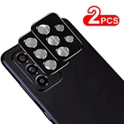 2 шт. Защита камеры для Samsung Galaxy A32 A52 A52s A72 A12 полное покрытие объектива закаленное стекло для S21 Plus Note 20 Ультра
