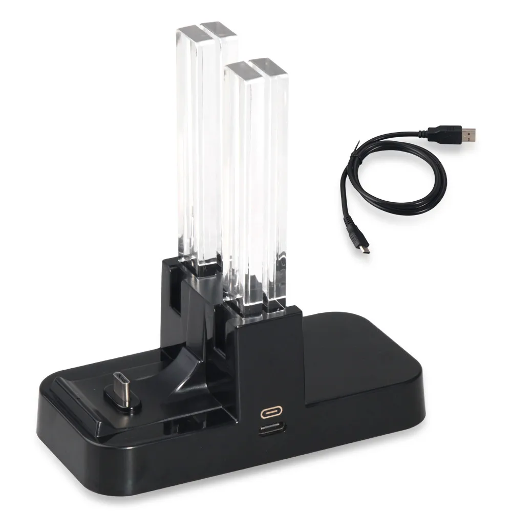 Зарядная док станция для контроллера Nintendo Switch светодиодсветодиодный зарядное